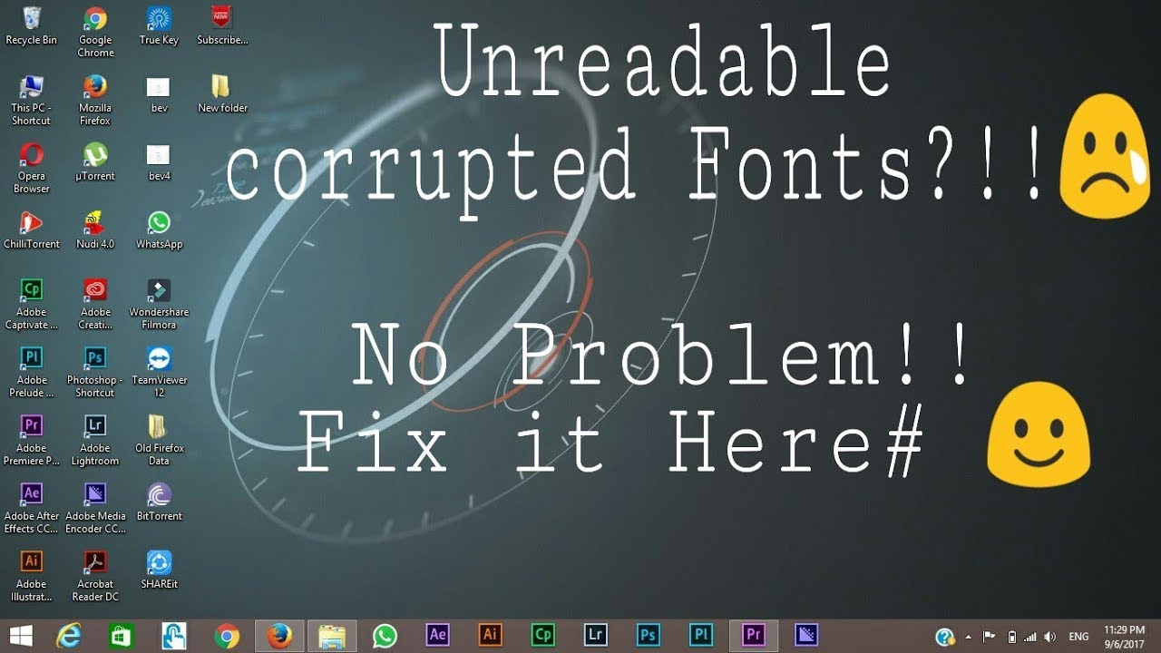 windows 7 default font